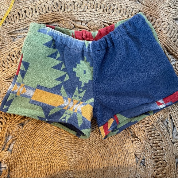 Custom Tapestry 3” Shorts Upcycle Rework Vintage Textile Unisex Summer Hi-rise - Picture 5 of 11